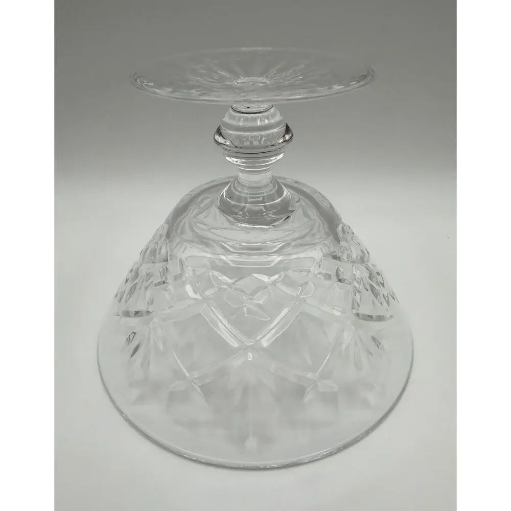 Waterford Crystal INNISFREE Footed Compote 6” Candy Dish Decorative Vintage